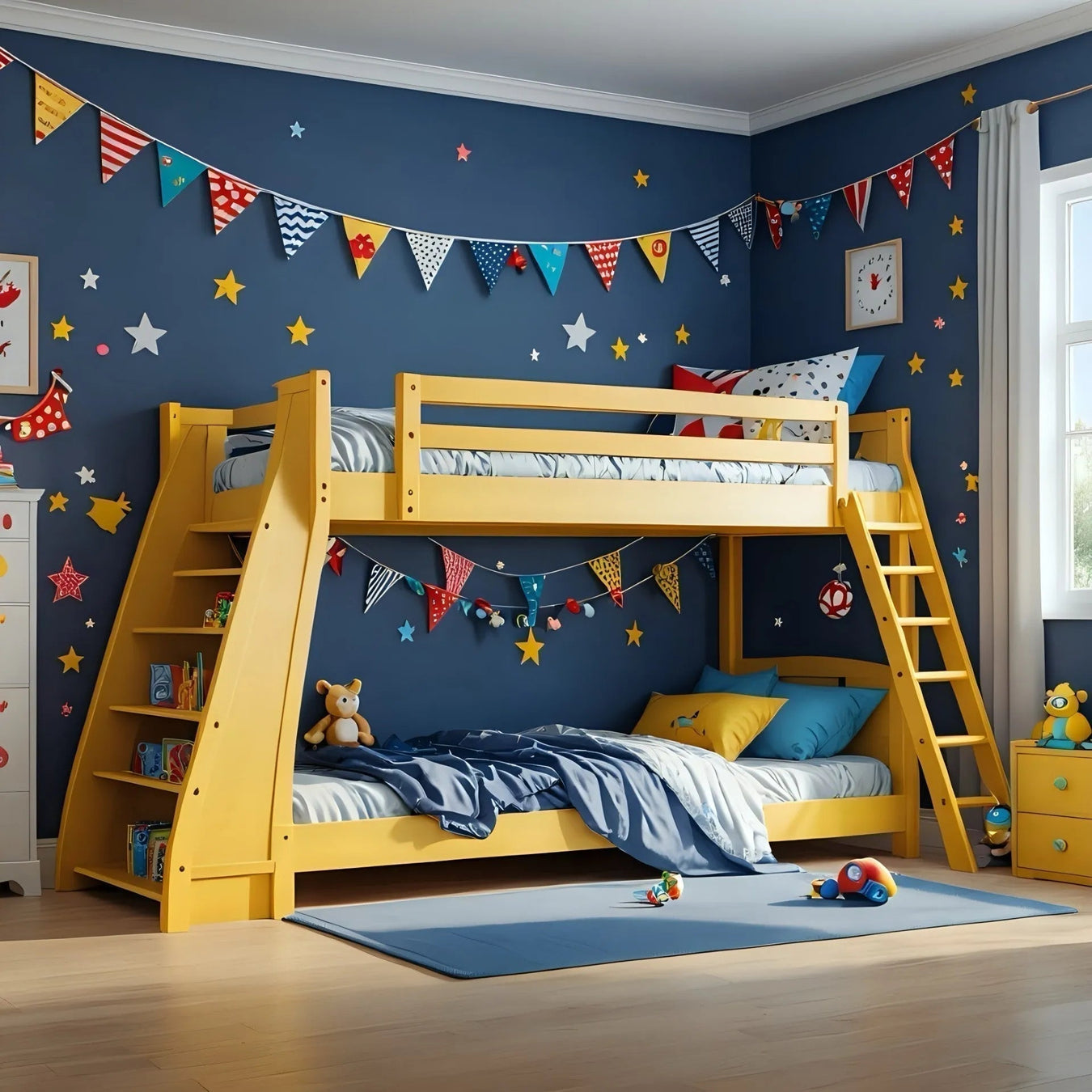 A picture of a kids bunk bed - Kids Bed Collection at Little and Giant Explorers