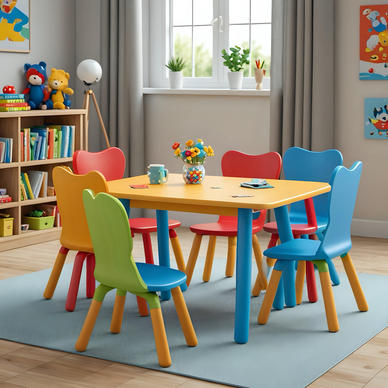 Kids Table and Chairs - Little and Giant Explorers