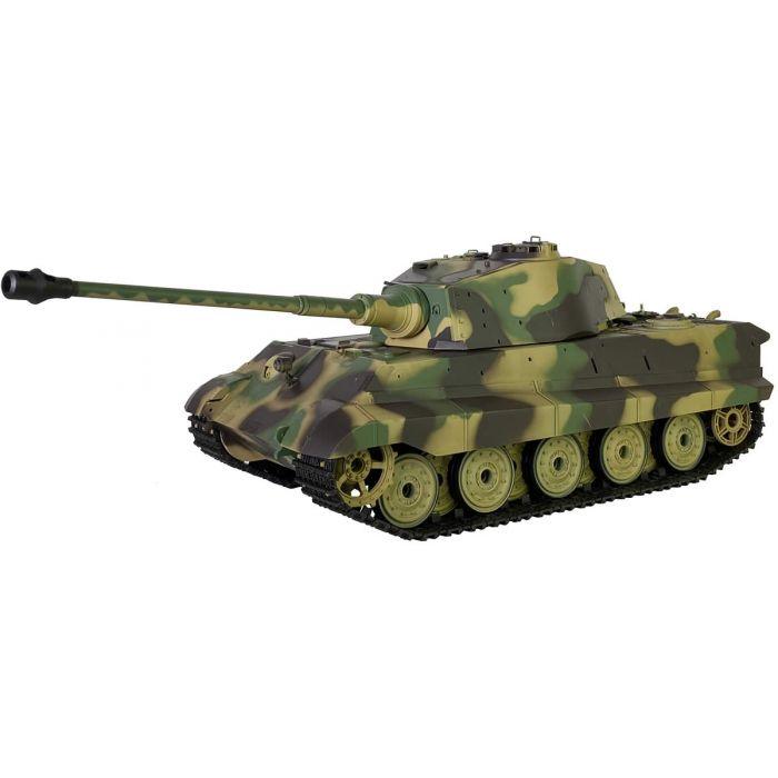 1:16 King Tiger Henschel RC Tank with Smoke and Sound - Little and Giant Explorers Heng Long