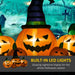 1.2m Inflatable Halloween Pumpkin Family | LED Lights and Weather-Resistant Polyester OUTSUNNY - Little and Giant Explorers Outsunny
