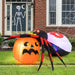 1.5m Inflatable Halloween Spider and Pumpkin | LED, Flashing Eyes and Rotating Light COSTWAY - Little and Giant Explorers Costway