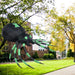 1.8m Halloween Inflatable Spider - Giant Design | LED Lights and Self-Inflating COSTWAY - Little and Giant Explorers Costway