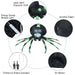 1.8m Halloween Inflatable Spider - Giant Design | LED Lights and Self-Inflating COSTWAY - Little and Giant Explorers Costway