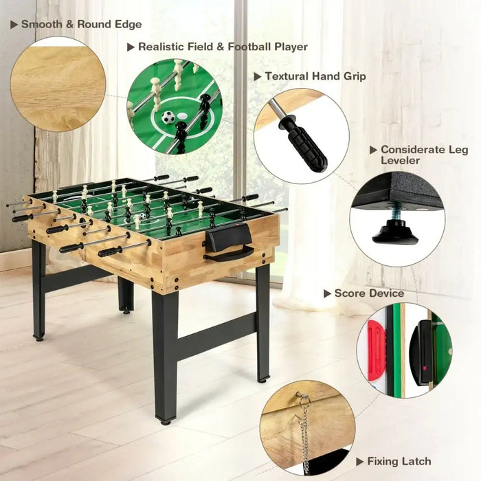 10-in-1 Multi-Game Table – Foosball, Pool and Table Tennis | COSTWAY - Little and Giant Explorers Costway