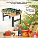 10-in-1 Multi-Game Table – Foosball, Pool and Table Tennis | COSTWAY - Little and Giant Explorers Costway