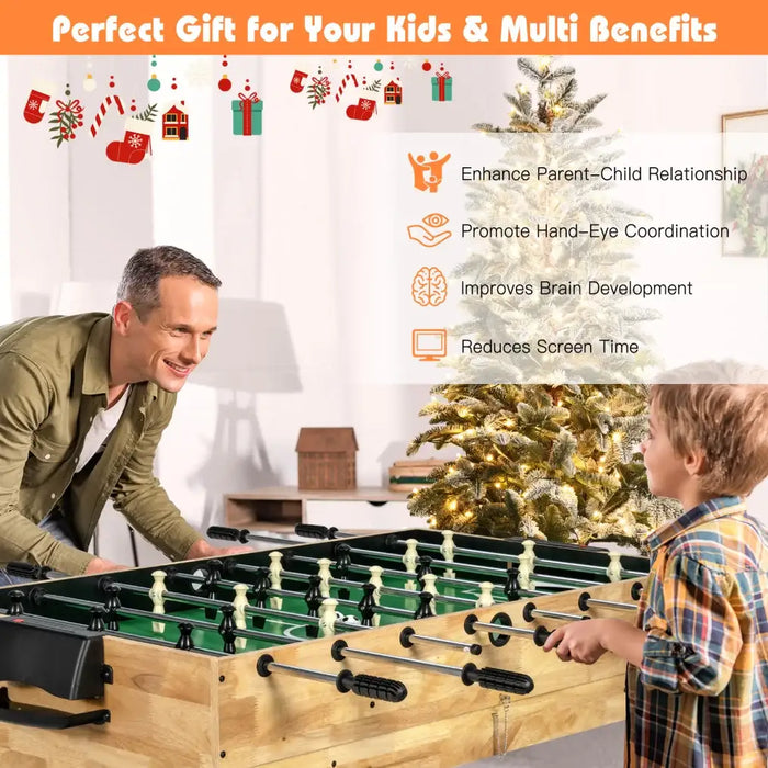10-in-1 Multi-Game Table – Foosball, Pool and Table Tennis | COSTWAY - Little and Giant Explorers Costway