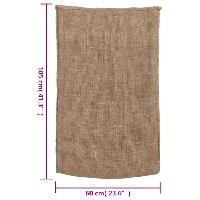 10 Pack Jute Sacks – 60x105cm | 100% Natural Jute - Eco-Friendly Hessian Bags VIDAXL - Little and Giant Explorers vidaXL