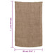 10 Pack Jute Sacks – 60x105cm | 100% Natural Jute - Eco-Friendly Hessian Bags VIDAXL - Little and Giant Explorers vidaXL