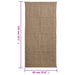 10 Jute Sacks (65 x 135cm) | 100% Jute 220 gsm - Little and Giant Explorers vidaXL