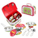 10-Piece Tin Kitchenware Set with Carry Case - Animals | Pretend Cooking Pots, Pans and Utensils SOKA® - Little and Giant Explorers SOKA Play Imagine Learn