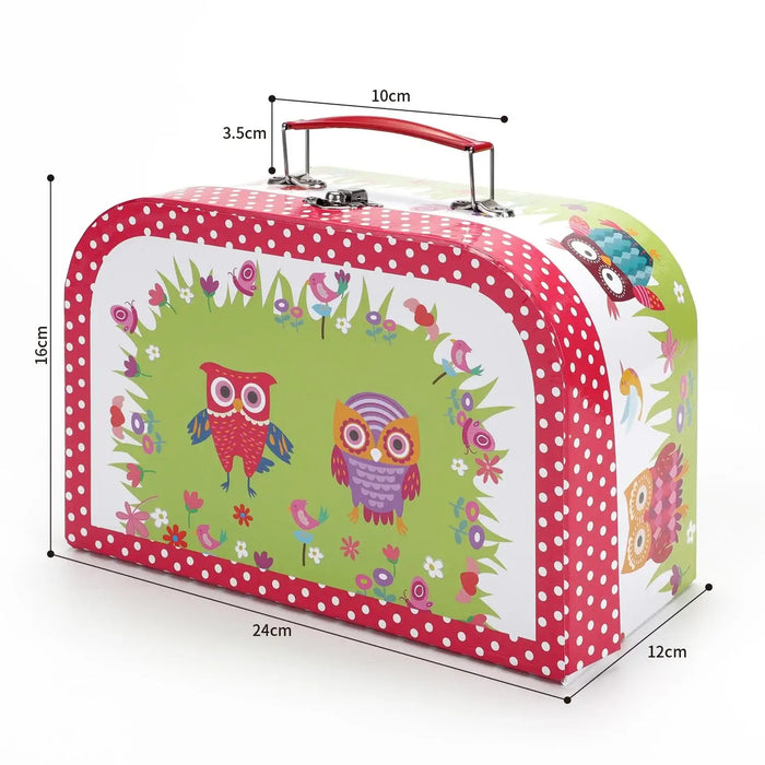 10-Piece Tin Kitchenware Set with Carry Case - Animals | Pretend Cooking Pots, Pans and Utensils SOKA® - Little and Giant Explorers SOKA Play Imagine Learn