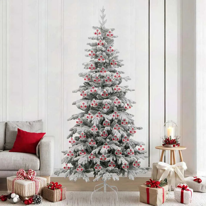 100-Piece Christmas Transparent Bauble Set – 10cm Clear Ornaments | Durable Plastic VIDAXL - Little and Giant Explorers vidaXL