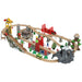 100-Piece Wooden City Train Set | Battery-Powered Engine, Crane and Multi-Level Track AIYAPLAY - Little and Giant Explorers