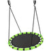 100cm Diameter Kid Nest Swing Seat in Green and Black - Little and Giant Explorers AIYAPLAY