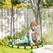 100cm Diameter Kid Nest Swing Seat in Green and Black - Little and Giant Explorers AIYAPLAY