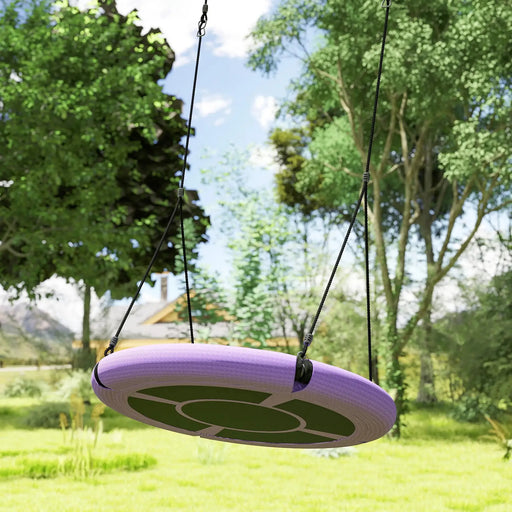 100cm Diameter Nest Swing Seat for Kids in Purple - Little and Giant Explorers AIYAPLAY