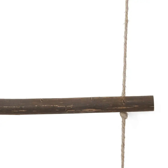 100cm Wooden Ladder-Shaped Wall Decorations (Set of 2) | Rustic Natural Branches VIDAXL - Little and Giant Explorers vidaXL