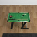 104cm Folding Mini Pool Table Set with 2 Cues, 16 Balls, Chalk, Triangle and Brush - Little and Giant Explorers SPORTNOW