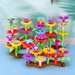 108-Piece Garden World Flower Building Set | Colourful Stacking Playset SOKA® - Little and Giant Explorers SOKA Play Imagine Learn