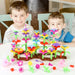 108-Piece Garden World Flower Building Set | Colourful Stacking Playset SOKA® - Little and Giant Explorers SOKA Play Imagine Learn