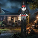 10ft Inflatable Halloween Skinny Ghost - LED Lights | Weather-Resistant Polyester OUTSUNNY - Little and Giant Explorers Outsunny