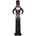 10ft Inflatable Halloween Skinny Ghost - LED Lights | Weather-Resistant Polyester OUTSUNNY - Little and Giant Explorers Outsunny