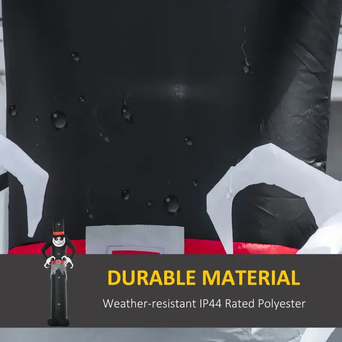 10ft Inflatable Halloween Skinny Ghost - LED Lights | Weather-Resistant Polyester OUTSUNNY - Little and Giant Explorers Outsunny