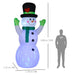 10FT Inflatable Snowman with Accessories - Little and Giant Explorers Outsunny