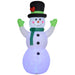 10FT Inflatable Snowman with Accessories - Little and Giant Explorers Outsunny