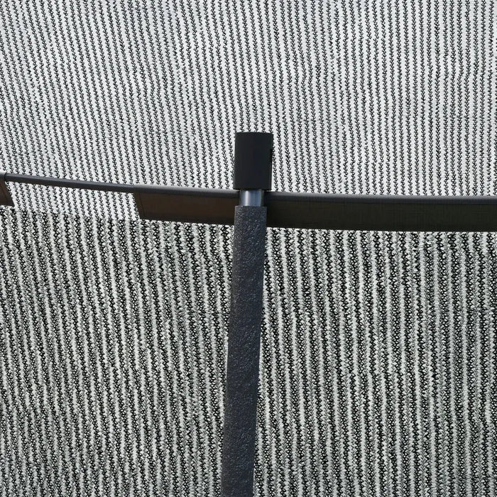 10ft Trampoline with Safety Net – Black | Outdoor Garden Trampoline - 150kg Capacity SPORTNOW - Little and Giant Explorers SPORTNOW