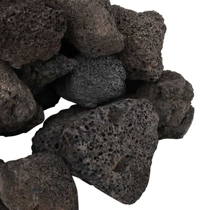 10kg Black Volcanic Lava Rocks – 5–8cm | Natural Aquarium and Garden Stones VIDAXL - Little and Giant Explorers