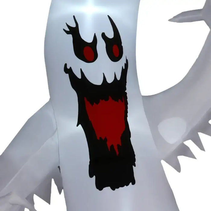 11.8ft Inflatable Halloween Ghost | 4 Inner Lights with Rotating Flame Effect OUTSUNNY - Little and Giant Explorers Outsunny