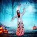 11.8FT Tall Halloween Inflatable Spooky Ghost with Build-In LEDs and Rotating Light - Little and Giant Explorers Outsunny