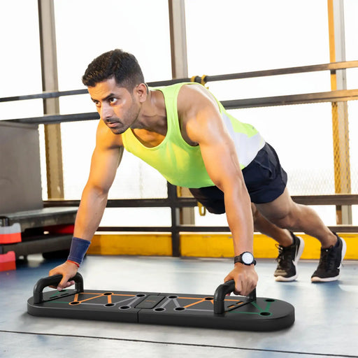 11-in-1 Portable Press Up Board | Chest Muscle Training - Little and Giant Explorers SPORTNOW