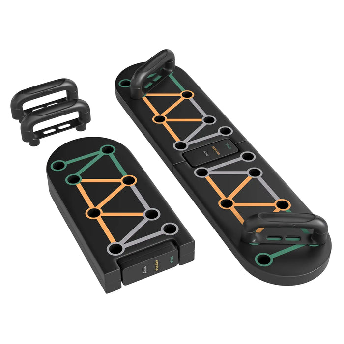 11-in-1 Portable Press Up Board | Chest Muscle Training - Little and Giant Explorers SPORTNOW