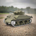 1/16th M4A3 Sherman RC Tank with Smoke, Sound and BB Gun | Metal Upgrade PRO Version - Little and Giant Explorers Heng Long