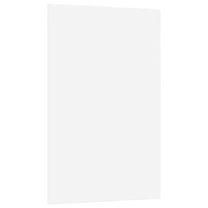 Blank stretched canvas 100x60x1.5cm for professional painting, white background