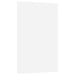 Blank stretched canvas 100x60x1.5cm for professional painting, white background