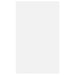 Blank white stretched canvas for painting, rectangular, plain background