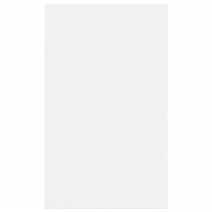 Blank stretched artist canvas, white rectangular painting surface, professional quality