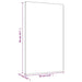 Blank stretched canvas 50x30x1.5 cm for painting, shown with dimension labels