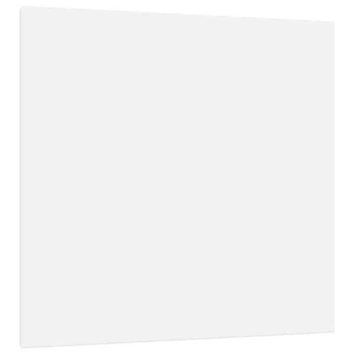 Blank stretched canvas 50x50cm for professional painting on white background