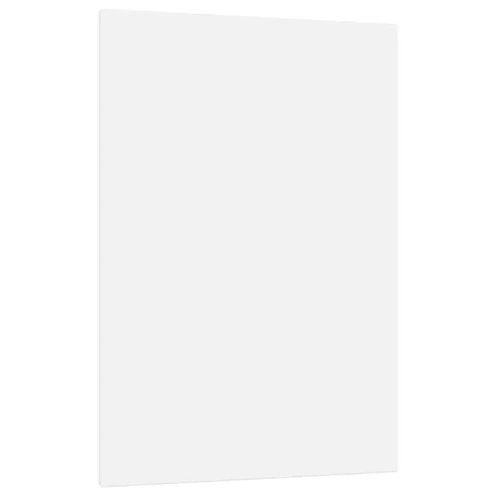 Blank stretched canvas 60 x 40 x 1.5 cm for professional painting, white background