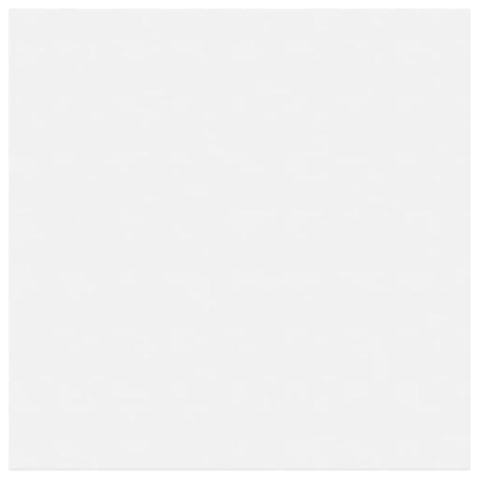 Blank white stretched canvas for painting, square 60x60cm, studio art supply