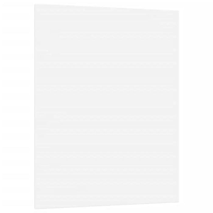 Stretched blank white canvas for painting, professional art surface, 80 x 60 x 1.5 cm.