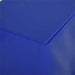 Close up of blue soft foam block from activity play set for kids