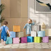 12-Piece Soft Play Blocks - Little and Giant Explorers HOMCOM