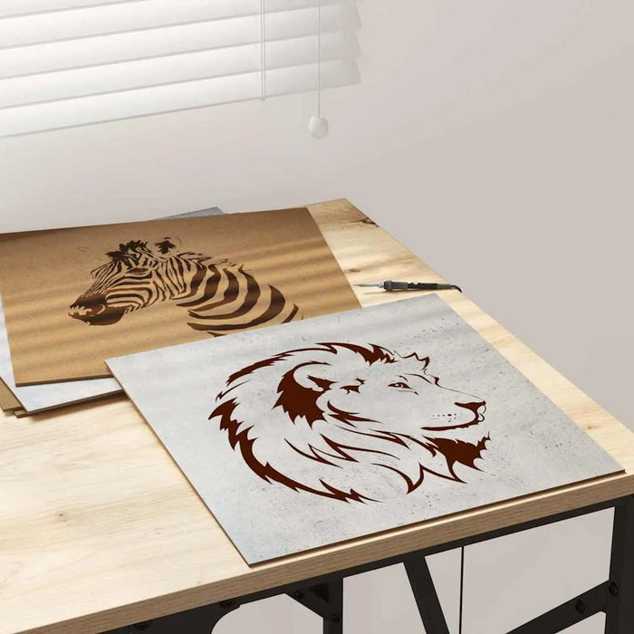 12-Piece Wooden Decorative Panel Set – Concrete Grey | 30×30cm VIDAXL - Little and Giant Explorers vidaXL