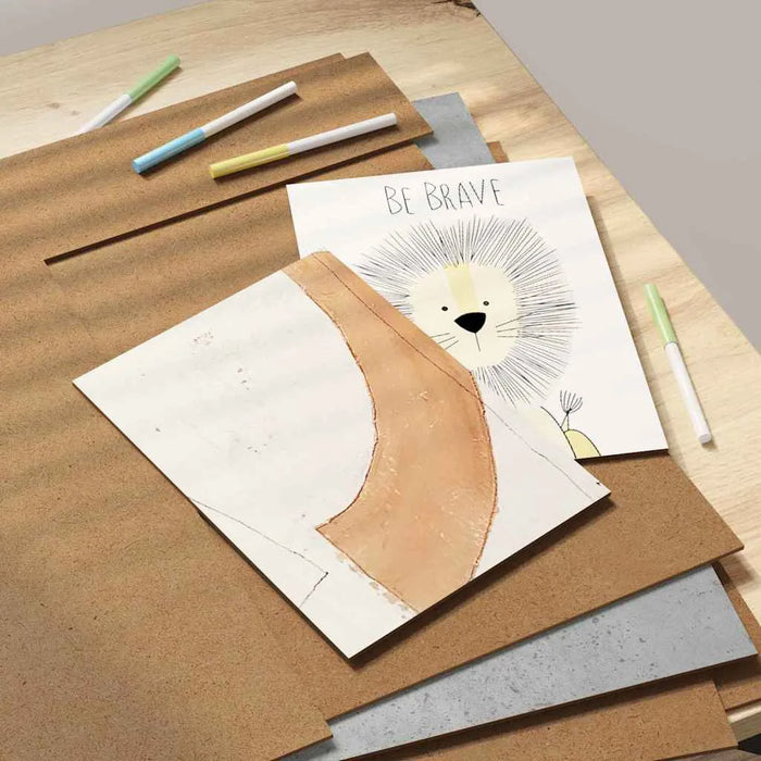 12-Piece Wooden Decorative Panel Set – Concrete Grey | 40×60cm VIDAXL - Little and Giant Explorers vidaXL