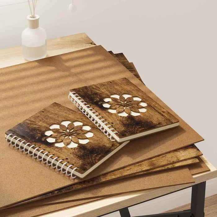 12-Piece Wooden Decorative Panel Set – Smoked Oak Finish | 40×60cm VIDAXL - Little and Giant Explorers vidaXL